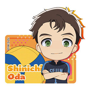 2.43 清陰高校男子バレー部 アクリルバッジ 小田伸一郎