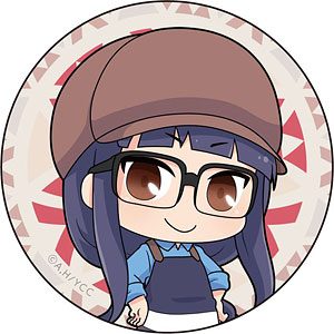 ゆるキャン△ カンバッジ 大垣千明 デフォルメver.2