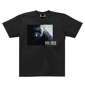 バイオハザード ヴィレッジ Tシャツ (クリス) ブラック Mサイズ
