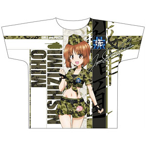 ガールズ＆パンツァー最終章 フルグラフィックTシャツ ケイ ミリタリー ver. ガールズ＆パンツァー 最終章 - ケイ Ani-Art フルグラフィックT