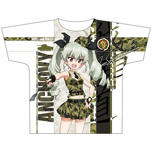 ガールズ＆パンツァー最終章 フルグラフィックTシャツ 西住まほ