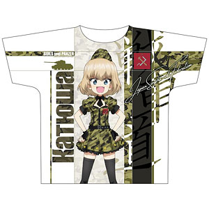ガールズ＆パンツァー最終章 フルグラフィックTシャツ ケイ