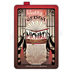 Identity V ChaLabel リール付きパスケース 芸者