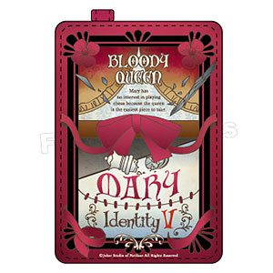 Identity V ChaLabel リール付きパスケース 血の女王