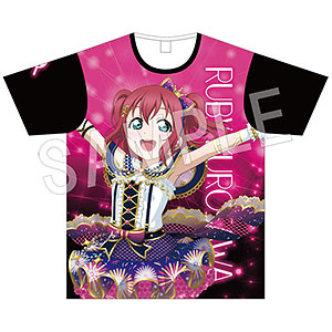 ラブライブ スクフェスAS 1周年記念 フルグラフィックTシャツ 松浦果南 ラブライブ スクフェスAS 1周年記念 フルグラフィックTシャツ