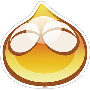ぷよぷよ ダイカットラバーマットコースター 黄ぷよ