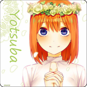 五等分の花嫁∬ ラバーマットコースター 中野二乃[シーズナルプランツ 