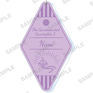 五等分の花嫁∬ モーテルキーホルダー 二乃