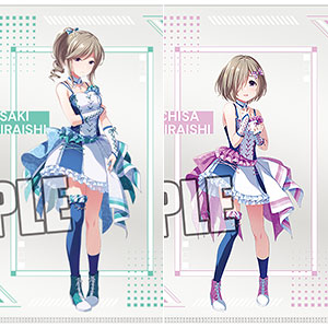IDOLY PRIDE クリアファイル2枚セット「沙季＆千紗」