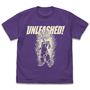 ドラゴンボールZ 超サイヤ人悟飯 Tシャツ/VIOLET PURPLE-M