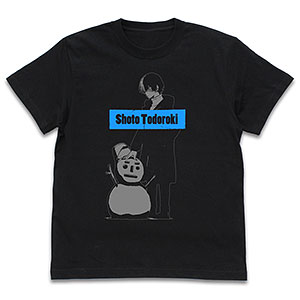僕のヒーローアカデミア 轟焦凍 Tシャツ 雪まつりVer./BLACK-XL