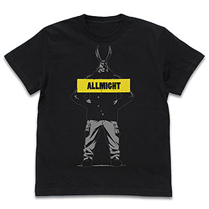 僕のヒーローアカデミア オールマイト Tシャツ 雪まつりVer./BLACK-M