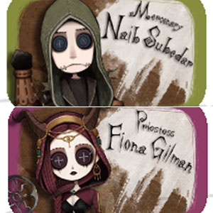 Identity V Dark×POP トレーディングスクエア缶バッジ 14個入りBOX