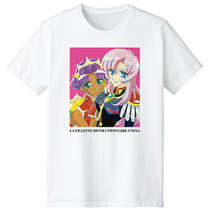 少女革命ウテナ 天上ウテナ＆姫宮アンシー Ani-Art Tシャツ メンズ M
