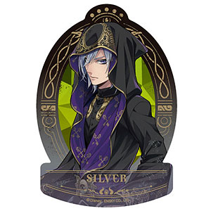 ディズニー ツイステッドワンダーランド トラベルステッカー3 (21)シルバー