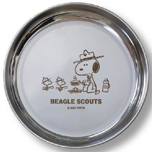 ステンレスプレート フェイス スヌーピー マリモクラフト 発売済 在庫品