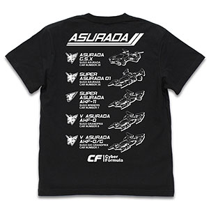 新世紀GPXサイバーフォーミュラ 歴代アスラーダ Tシャツ/MIX