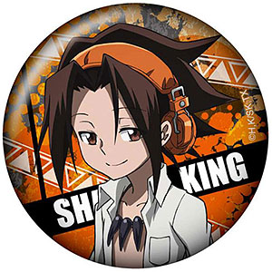 シャーマンキング カラオケの鉄人 麻倉葉 麻倉葉王 缶バッジ