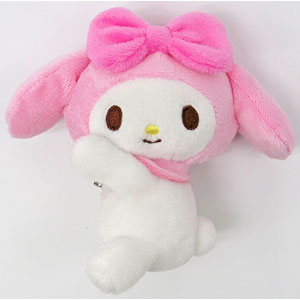 サンリオキャラクターズ くっつきぬいぐるみバッジ マイメロディ