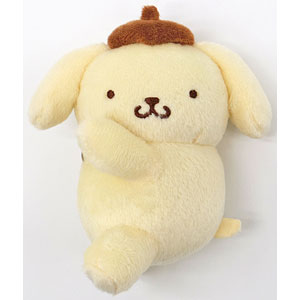 サンリオキャラクターズ くっつきぬいぐるみバッジ ポムポムプリン