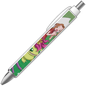 デジモンアドベンチャー： ボールペン 太刀川ミミ＆パルモン 描き下ろしver.