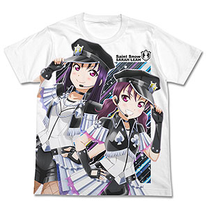 ラブライブ！サンシャイン！！ Saint Snow フルグラフィックTシャツ/WHITE-M
