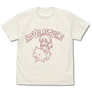 のんのんびより のんすとっぷ こまぐるみのぼうけん Tシャツ/VANILLA WHITE-S