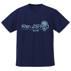 Re：ゼロから始める異世界生活 レム ドライTシャツ デフォルメVer./NAVY-XL