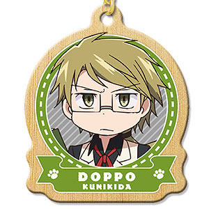 文豪ストレイドッグス わん！ 木製ストラップ 03 国木田独歩