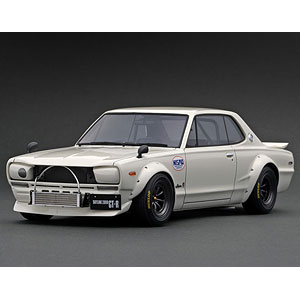 イグニッションモデル1/18スカイライン2000GT-R Silber10th 1/18 Nissan Skyline 2000 GT-R (KPGC10) Silver[イグニッション