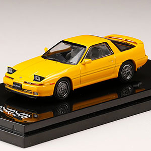 1/64 トヨタスープラ (A70) 2.5GT TWIN TURBO カスタムバージョン イエロー(カスタムカラー)