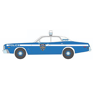 1/24 Hot Pursuit - 1975 Plymouth Fury New York City Police Department (NYPD)