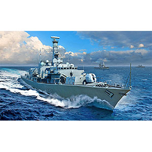 1/700 イギリス海軍 23型フリゲート HMS ウェストミンスター(F237) プラモデル