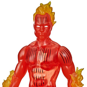 『マーベル・コミック』「マーベル・レジェンド RETRO」3.75インチ・アクションフィギュア #06 ヒューマン・トーチ