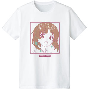 ガールズ＆パンツァー 最終章 西住みほ lette-graph Tシャツ メンズ XL