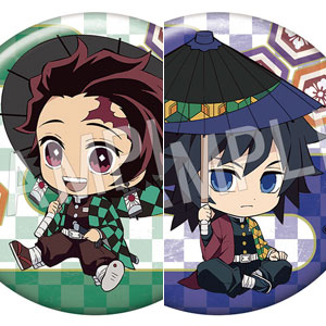 鬼滅の刃 ぺたん娘トレーディング缶バッジ -和傘- 9個入りBOX