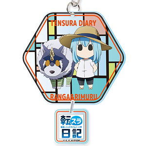 転生したらスライムだった件 転スラ日記 『とじキャラ』アクリルキーホルダー リムル＆ランガ