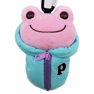 ぬいぐるみエコバッグ ピクルス 寝袋 PK
