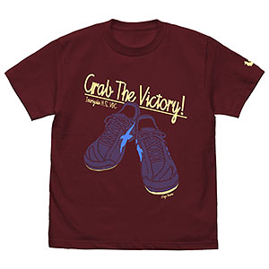 ハイキュー！！ TO THE TOP 宮侑シューズ Tシャツ/BURGUNDY-M