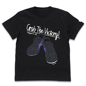 ハイキュー！！ TO THE TOP 宮治シューズ Tシャツ/BLACK-XL