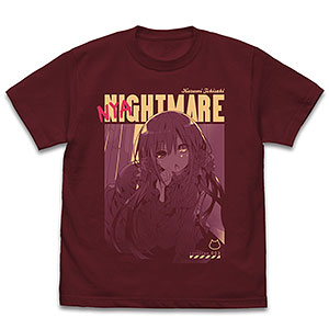 デート・ア・ライブIV 時崎狂三 Tシャツ にゃいとめあVer./BURGUNDY-S