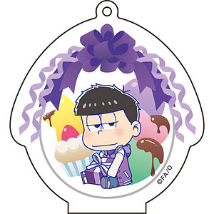 TVアニメ「おそ松さん」 ぷちばるーんアクリルキーホルダー (4)一松