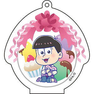 TVアニメ「おそ松さん」 ぷちばるーんアクリルキーホルダー (6)トド松