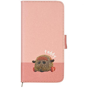 PUI PUI モルカー 汎用手帳型スマートフォンカバー(M+) テディ