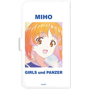 ガールズ＆パンツァー 最終章 西住みほ Ani-Art clear label 手帳型スマホケース Lサイズ