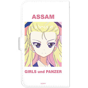ガールズ＆パンツァー 最終章 アッサム Ani-Art clear label 手帳型スマホケース Lサイズ