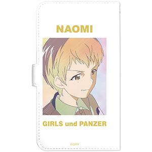 ガールズ＆パンツァー 最終章 ナオミ Ani-Art clear label 手帳型スマホケース Lサイズ