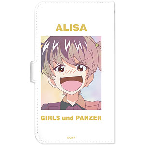 ガールズ＆パンツァー 最終章 アリサ Ani-Art clear label 手帳型スマホケース Lサイズ