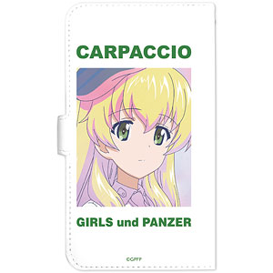 ガールズ＆パンツァー 最終章 カルパッチョ Ani-Art clear label 手帳型スマホケース Lサイズ