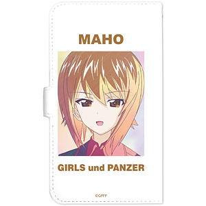 ガールズ＆パンツァー 最終章 西住まほ Ani-Art clear label 手帳型スマホケース Lサイズ